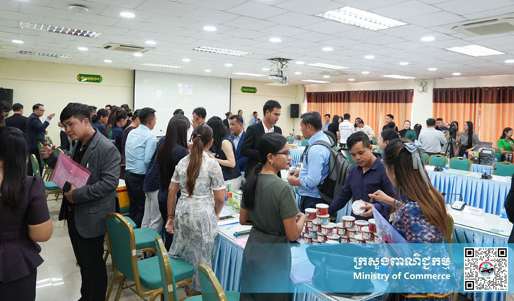 Business matching event held to promote Cambodian products in supermarkets and marts
